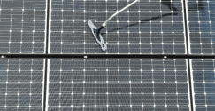 太陽光発電パネル洗浄